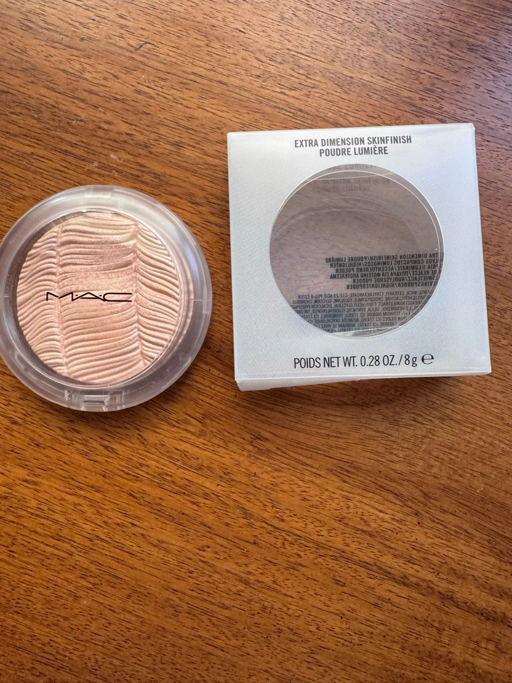 MAC Cosmetics Pink Pearl Highlighter Powder post- modernist peach